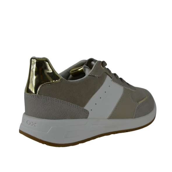 Geox Donna Bulmya art. D25NQA 022BC C5Z1R- Sneakers- donna-  casual Sport - colore Sand/optic white