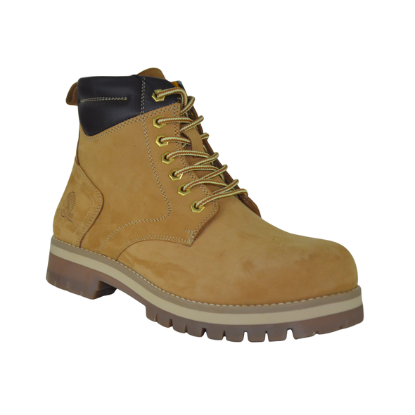 Scarpe Uomo Canguro art. CA829 Pelle Scam. Colore yellow sportive uomo polacco