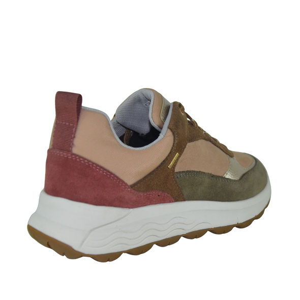 Geox Donna Spherica Anphibiox art. D362D6 - Sneakers- donna-  casual Sport - colore Musk/Old rose