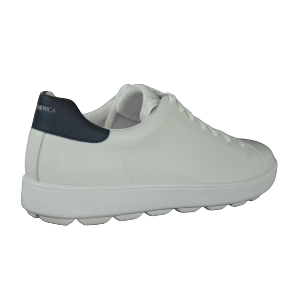 Geox uomo Spherica art. U45GPA  Sneakers Sportivo basse membrana traspirante respira colore White/Navy