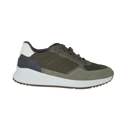 Geox Uomo BRANTHON   art. U55LCA  Scam+Tessuto colore  Sage/Military