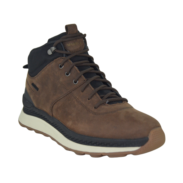 Geox Uomo Spherica  art. U56HMC Polacco Pelle Ingr.  Anphibiox colore DK.Brown/Black