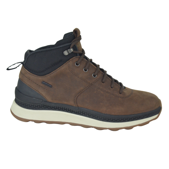 Geox Uomo Spherica  art. U56HMC Polacco Pelle Ingr.  Anphibiox colore DK.Brown/Black