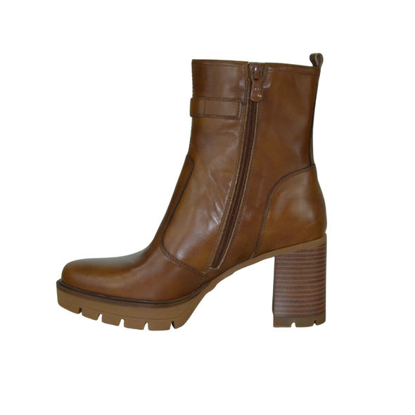 NeroGiardini Donna art. I514853D  Tronchetto  pelle - Colore Cuoio