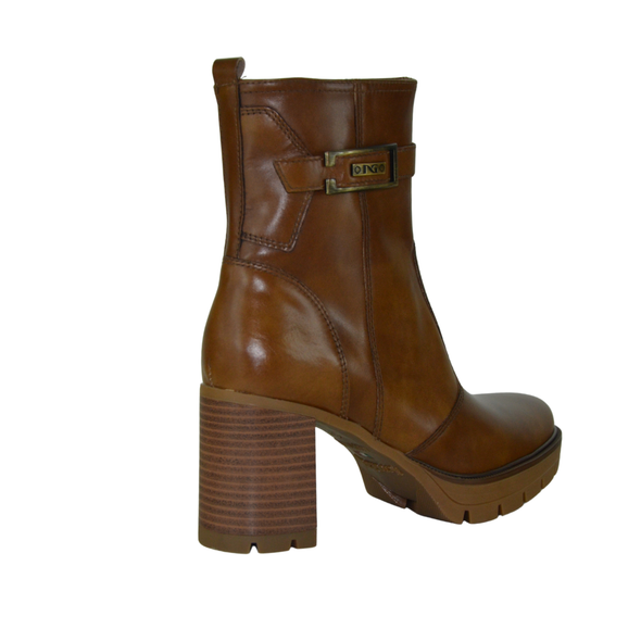 NeroGiardini Donna art. I514853D  Tronchetto  pelle - Colore Cuoio