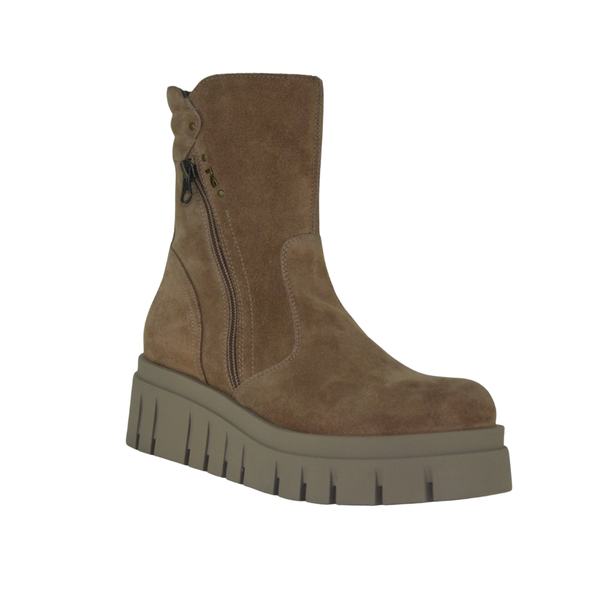 NeroGiardini Donna art. I514914D  Tronchetto  Scamos. - Colore Mou/Fango