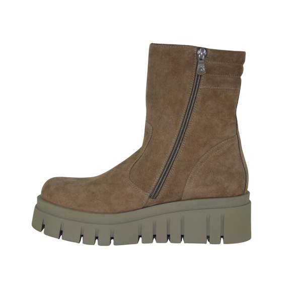 NeroGiardini Donna art. I514914D  Tronchetto  Scamos. - Colore Mou/Fango