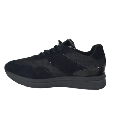 Geox Donna New Runntix art. D46RRA - Sneakers- donna Scam+Brill.  casual Sport - colore Black