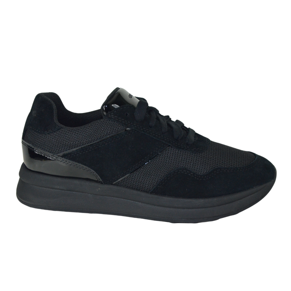 Geox Donna New Runntix art. D46RRA - Sneakers- donna Scam+Brill.  casual Sport - colore Black