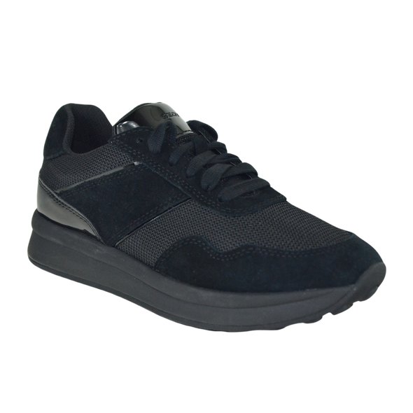 Geox Donna New Runntix art. D46RRA - Sneakers- donna Scam+Brill.  casual Sport - colore Black