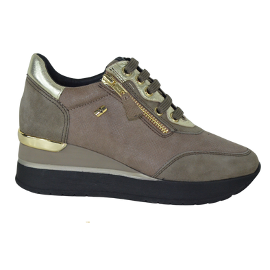 Calzature donna Valleverde art. 36428 Sneakers colore Suede Visone