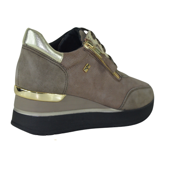 Calzature donna Valleverde art. 36428 Sneakers colore Suede Visone