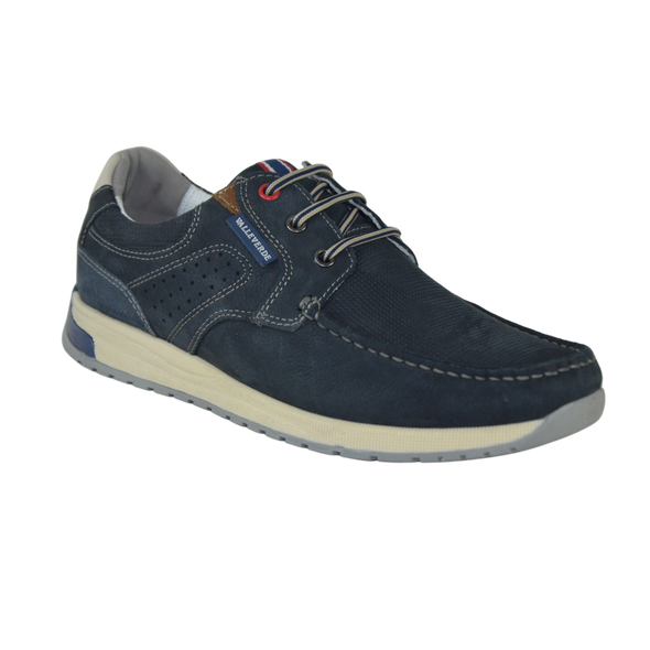 Scarpe Valleverde uomo art. 17921 Nabuk colore  Navi  chiusura lacci