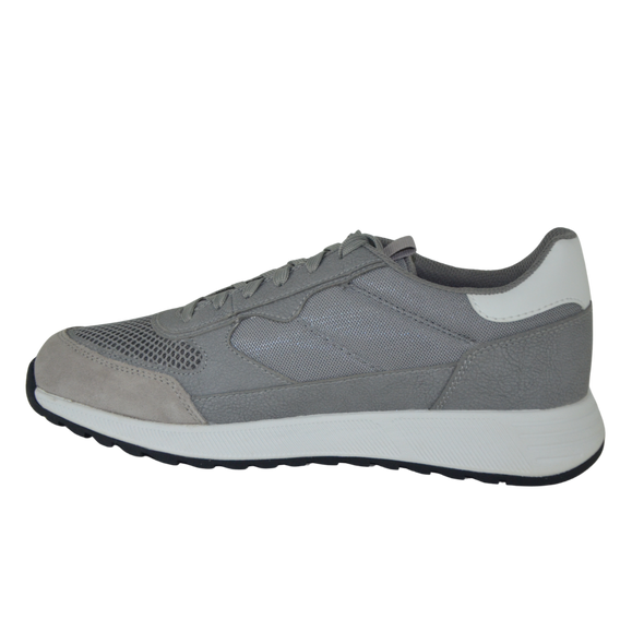 Geox uomo Molveno art. U45F1B  Sneakers Sportivo basse membrana traspirante respira colore Stone (Grigio)