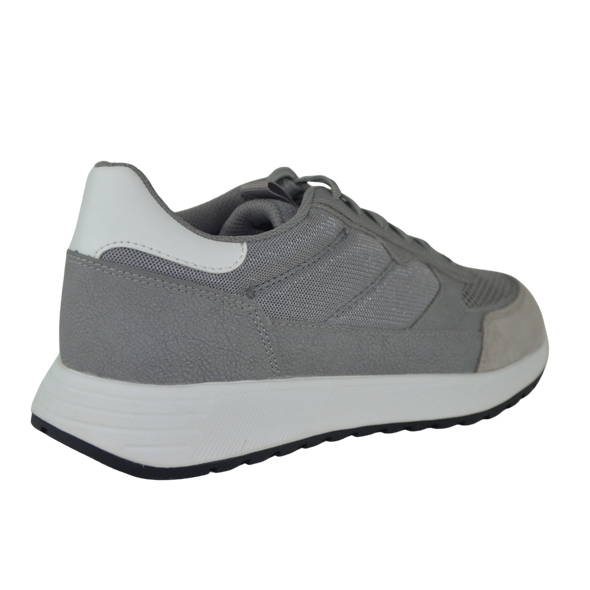 Geox uomo Molveno art. U45F1B  Sneakers Sportivo basse membrana traspirante respira colore Stone (Grigio)