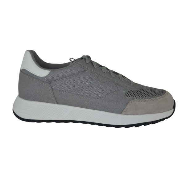 Geox uomo Molveno art. U45F1B  Sneakers Sportivo basse membrana traspirante respira colore Stone (Grigio)