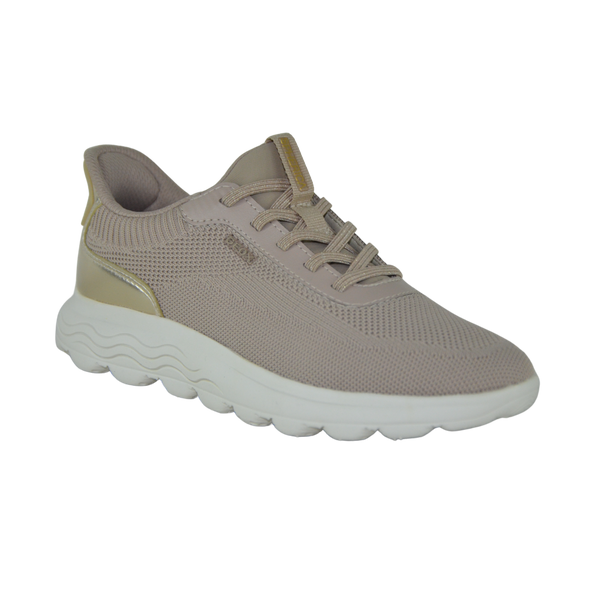 Geox Donna Spherica art. D557MA - Sneakers- donna-  casual Sport - colore Gold - slep