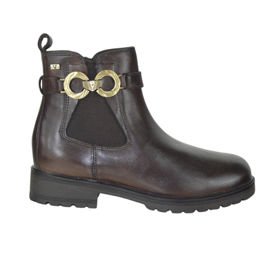 Calzature donna Valleverde art. 17151 Tronchetto colore marrone