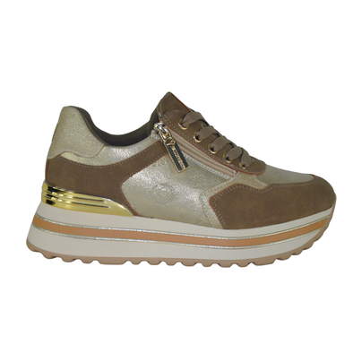 Calzature donna Valleverde art. 35522L Sneakers colore Visone