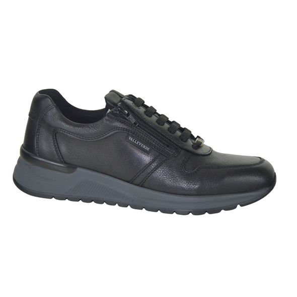 Valleverde uomo art.  VY954W - scarpa bassa uomo -  NAPPA NERO