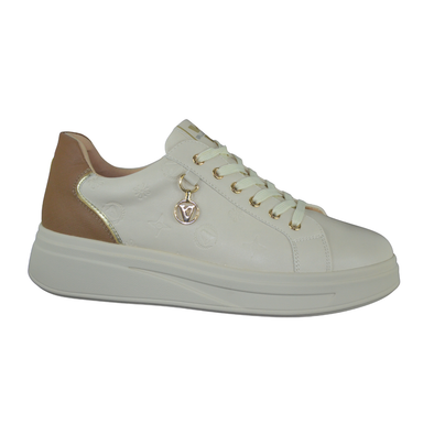 Calzature donna Valleverde art. 35501 Sneakers colore Beige