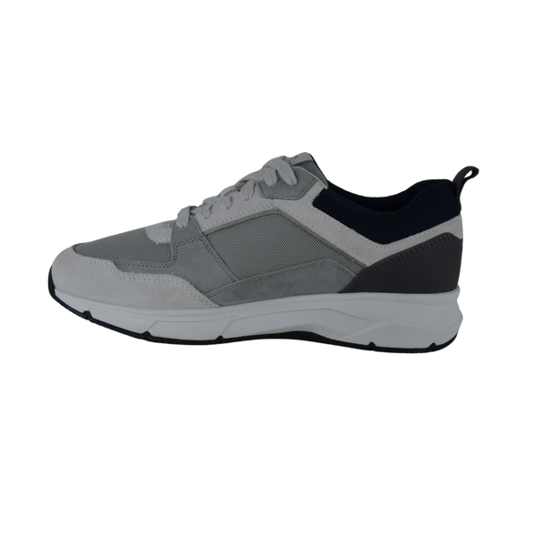 Geox uomo Radente art. U35CZA 02214 C1995  Sneakers Sportivo basse membrana traspirante respira colore White/Grey