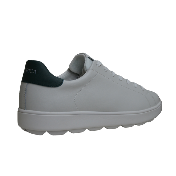 Geox uomo Spherica art. U45GPA 0009K  C1966 Sneakers Sportivo basse membrana traspirante respira colore White/Dk Green