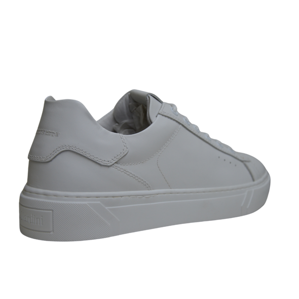 NeroGiardini art. E400240U Pelle Colore  Bianco sportive uomo bassa sneakers lacci