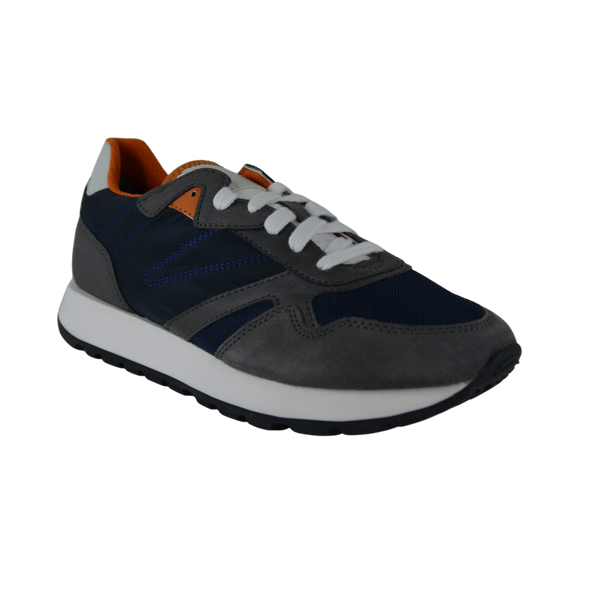 Geox uomo VICENDA art. U3581A 014EK C0661 Sneakers Sportivo basse membrana traspirante respira colore Navy/Grey